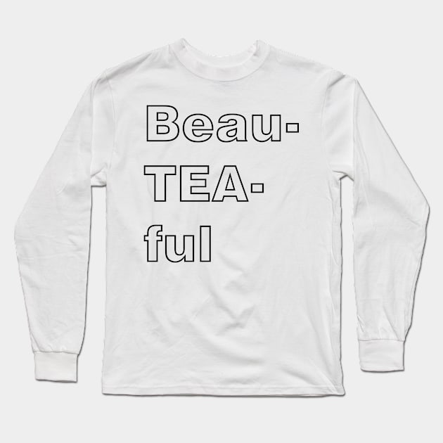 Beauteaful green tea Long Sleeve T-Shirt by Johka